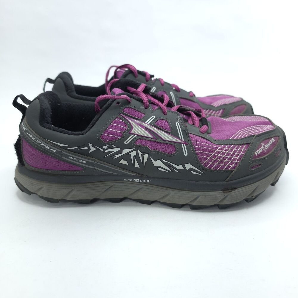 ALTRA Lone Peak 3.5 Trail Running Shoes Zero Drop Gaiter Trap Women's Size 9